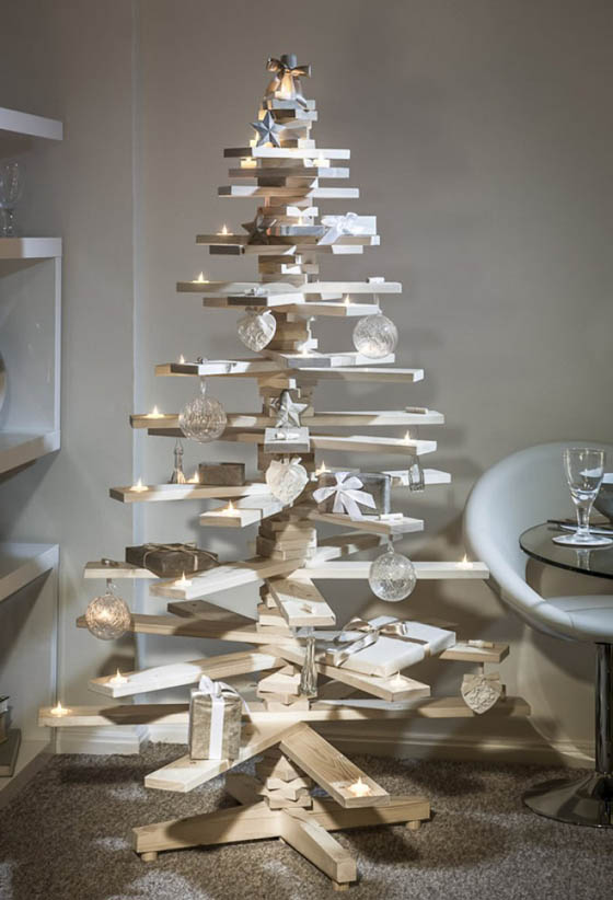 22 Creative DIY Christmas Tree Designs