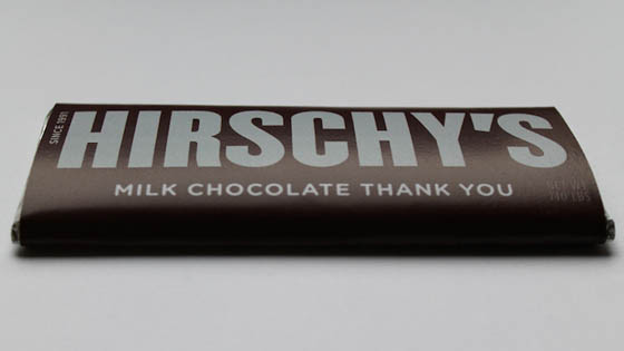 A Sweet Thank You: Unusual Resumé on a Chocolate Bar Wrapper