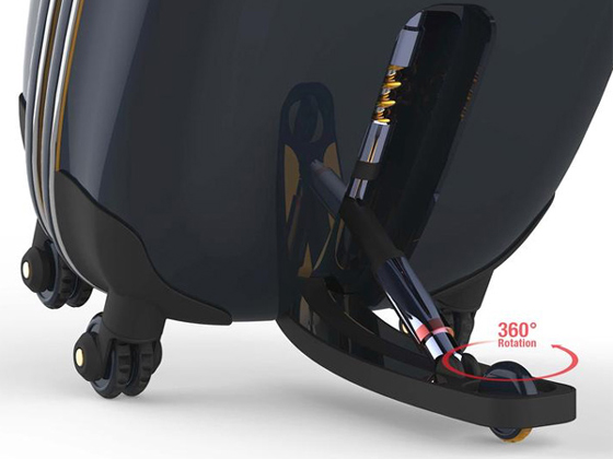 Balance Wheel Carrier: Five Wheels Suitcase