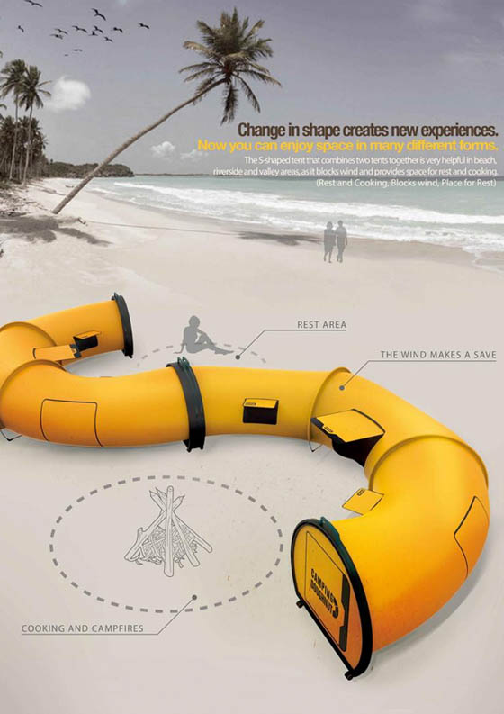 Camping Doughnut: The Effortless Camping Tent