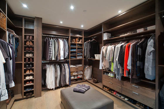 25 Cool Walk In Closet Ideas for Men - Design Swan