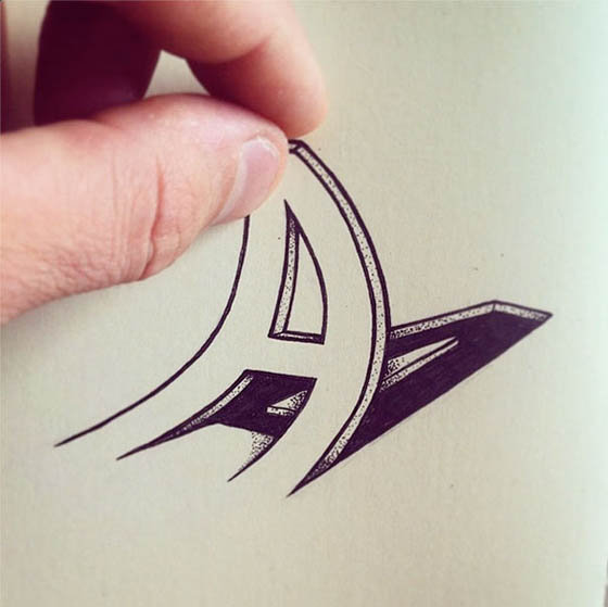 Playful Letter That You Can Squeeze, Pull, And Bend