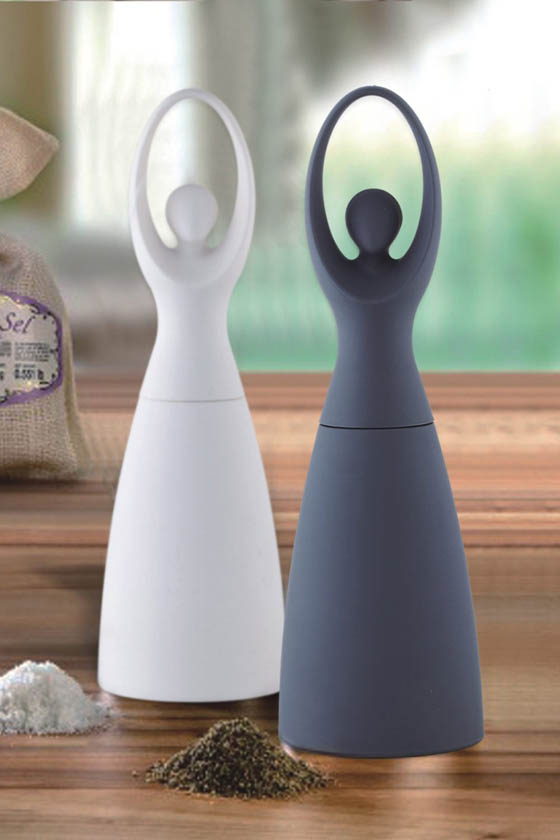 Whimsical Salt & Pepper Grinders