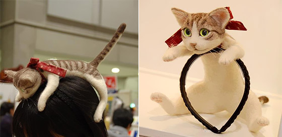 Crazy Hairband: Wear A Cat On Head