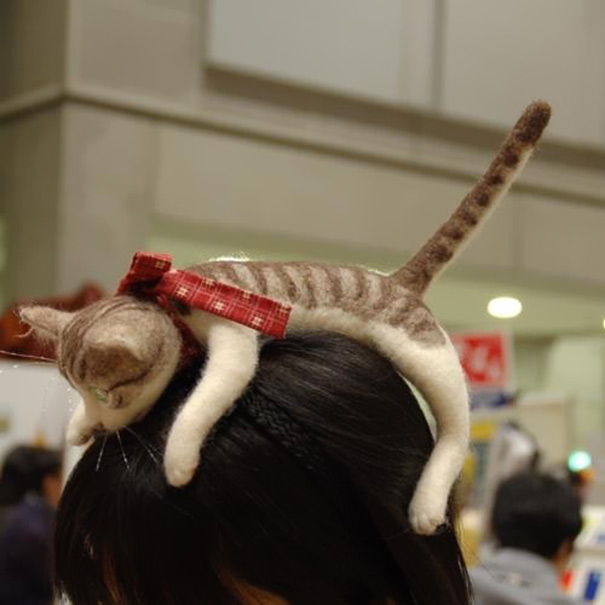 Crazy Hairband: Wear A Cat On Head