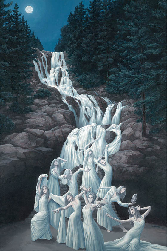 Mind Blowing Optical Illusion Painting by Robert Gonsalves