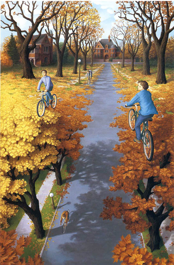 Mind Blowing Optical Illusion Painting by Robert Gonsalves