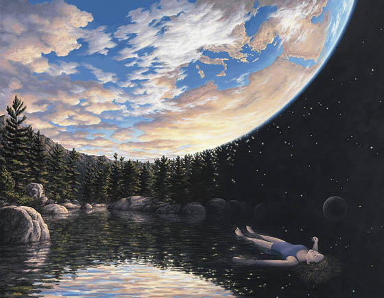 Mind Blowing Optical Illusion Painting by Robert Gonsalves