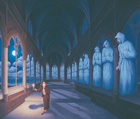 Mind Blowing Optical Illusion Painting by Robert Gonsalves