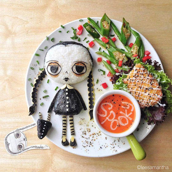 Delicious Food Art of Samantha Lee