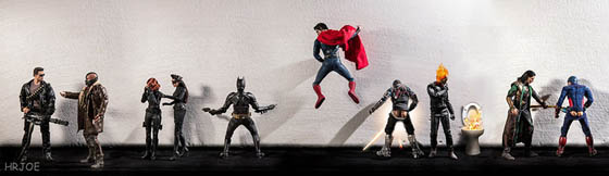 Funny Photography of Secret Life Of Superhero Toys