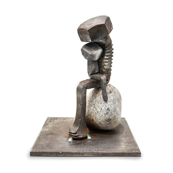 Bolt poetry: Emotional Bolt Sculptures by Tobbe Malm