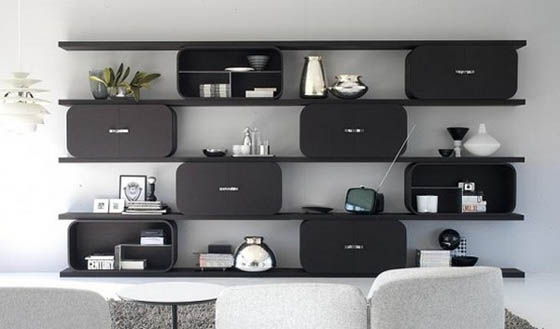 20 of The Most Creative Shelving System Designs