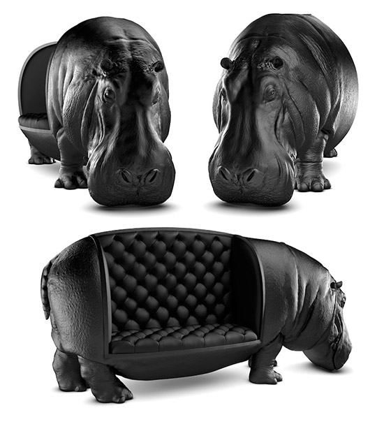 11 Cool Designs in Hippo Shape
