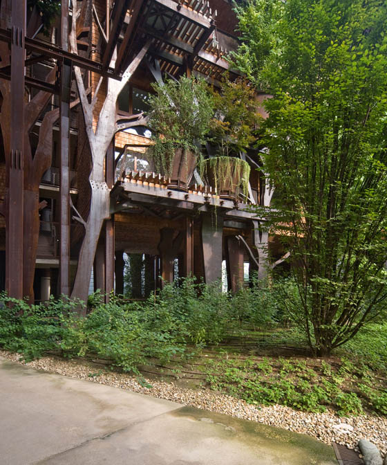 A Multi-Story Urban Treehouse in Turin, Italy