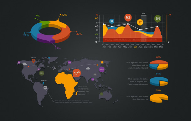 Stats Infographic Kit