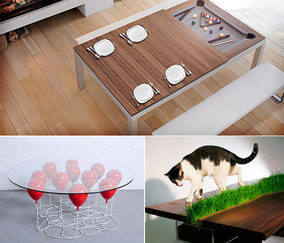 12 Cool and Creative Table Designs