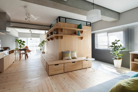 Compact Two Bed Room Apartment in Japan