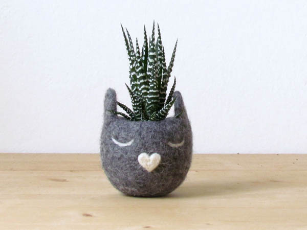 Adorable AnimalPlanters: Turn Your Flower Pots Into Cute Animals