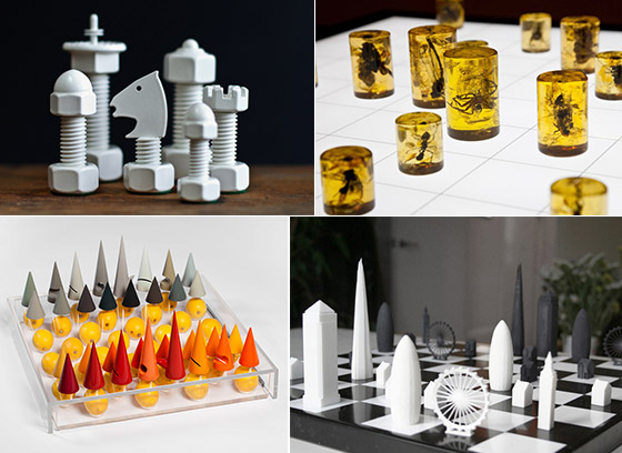 cool chess boards designs