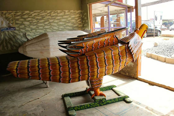 Fantasy coffin: Functional Coffin Art from Ghana