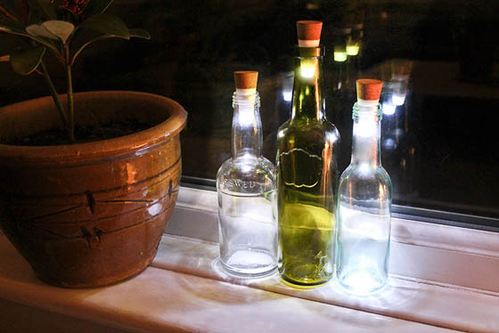 Bottlelight: Turn Empty Bottles Into Lamps