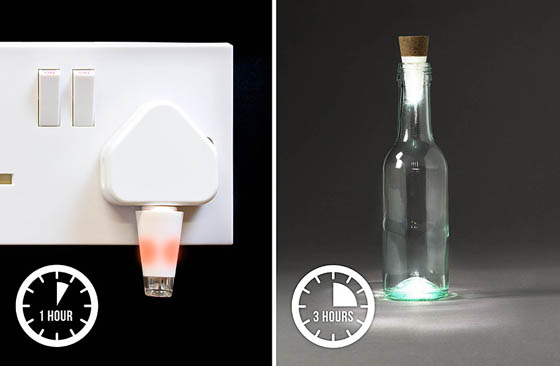 Bottlelight: Turn Empty Bottles Into Lamps