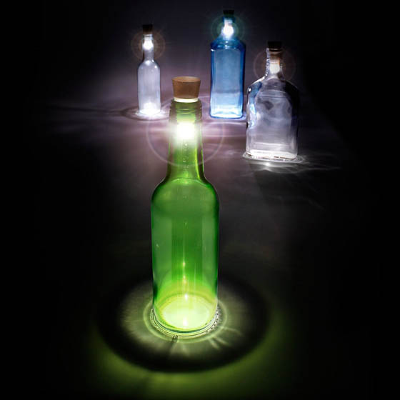 Bottlelight: Turn Empty Bottles Into Lamps