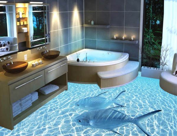 Amazing 3D Floor Tiles Turn Your Home Into Another World
