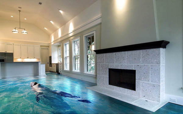 Amazing 3D Floor Tiles Turn Your Home Into Another World