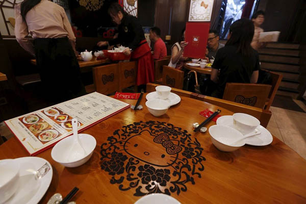 World First Hello Kitty-themed Chinese Restaurant