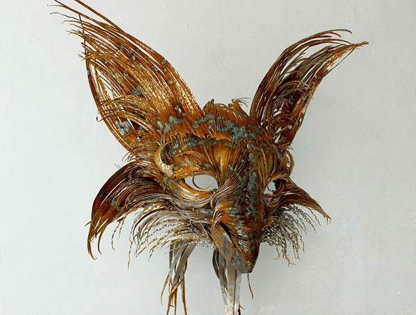 Incredible Mask Like Animal Head Sculptures by Selçuk Yılmaz