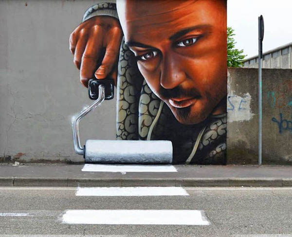 Amusing Street Art by Caiffa Cosimo