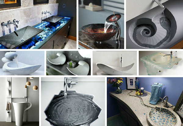 unique sinks for bathrooms