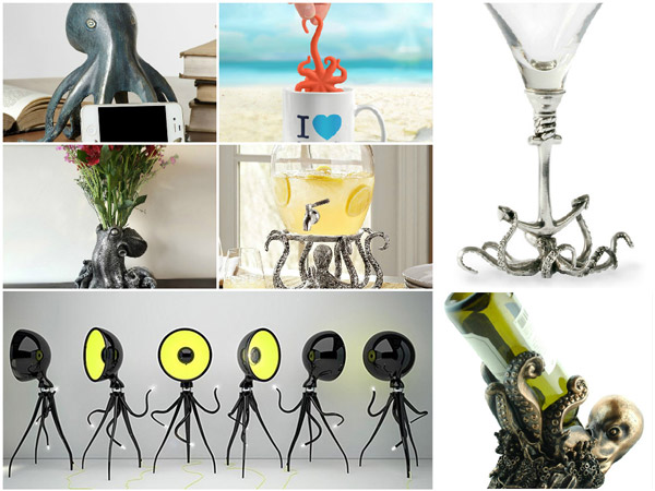 17 Octopus Inspired Household Designs