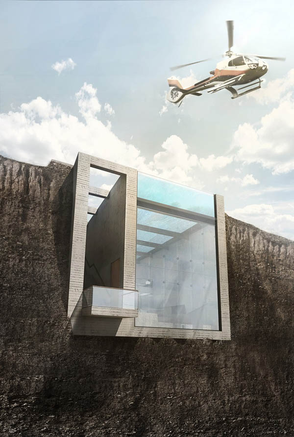 Casa Brutale: Most Stunning House Embedded in Cliff