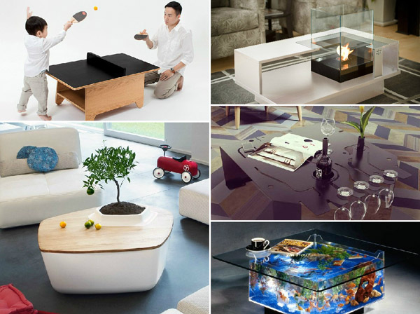 15 Multifunctional Coffee Tables