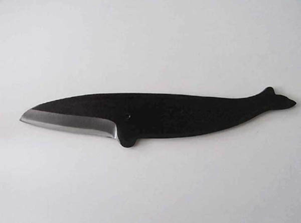 Whale Shaped Kujira Carbon Steel Knives for Small Hands