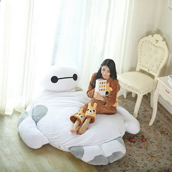 Life Size Baymax Sofa to Warm Up Your Heart and Hug You While You Sleep