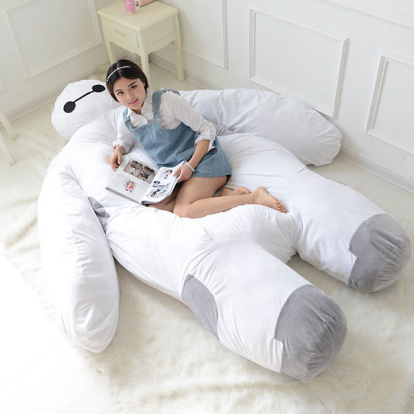 Life Size Baymax Sofa to Warm Up Your Heart and Hug You While You Sleep