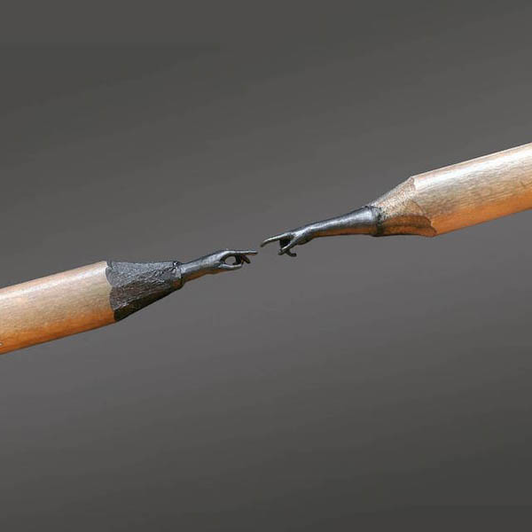 Stunning Pencil Tip Sculpture by Jasenko Đorđević