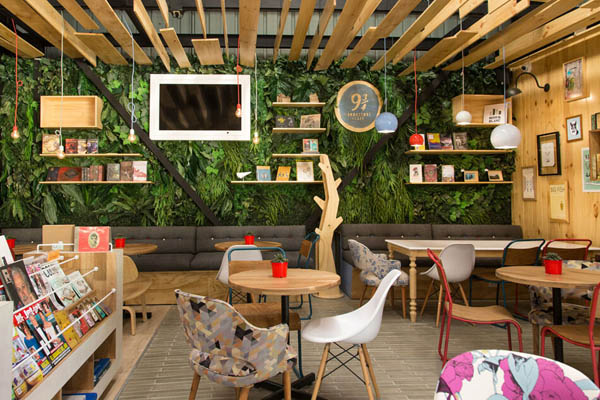 9¾ Bookstore and Café: Probably the Most Comfy and Playful Bookstore on the World