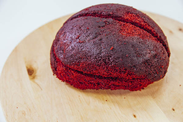 Make Your Own Red Velvet Brain Cake For Halloween