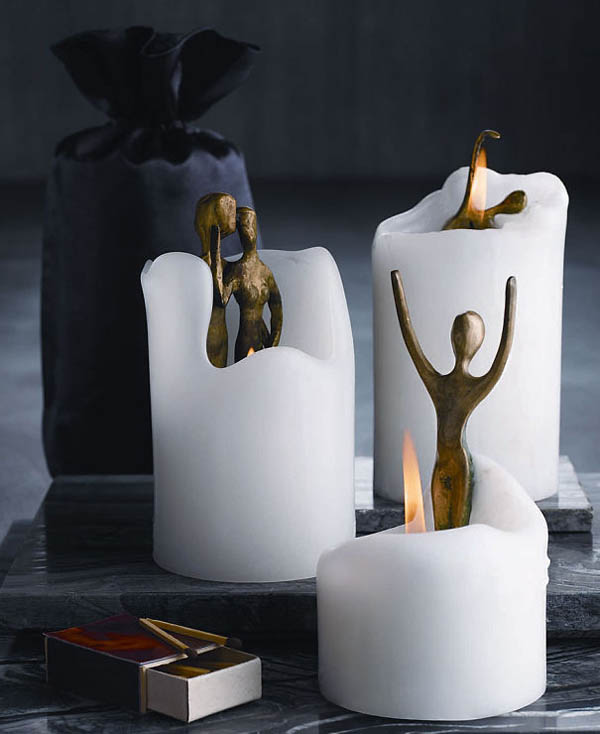 15 Cool and Creative Candles Designs