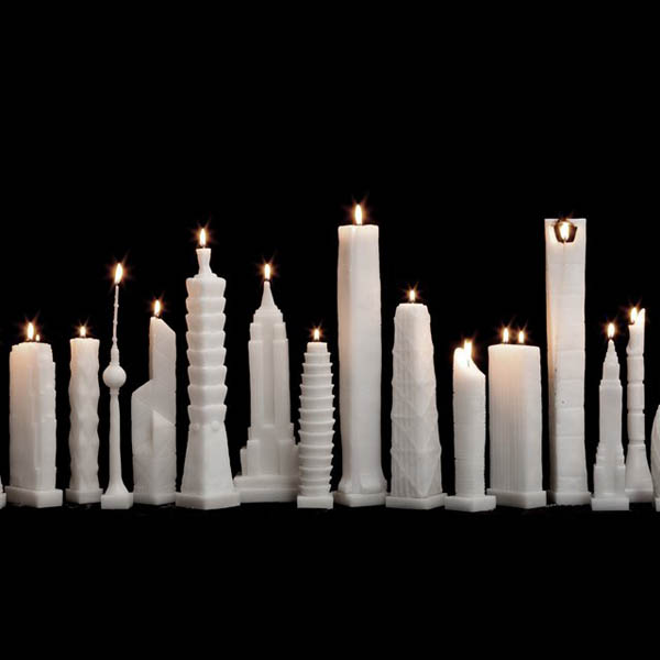 15 Cool and Creative Candles Designs