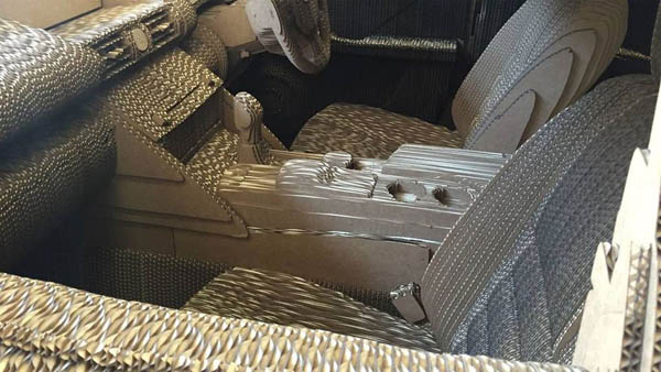 World First Origami Car: Life Size Lexus Car Made Out of Cardboard