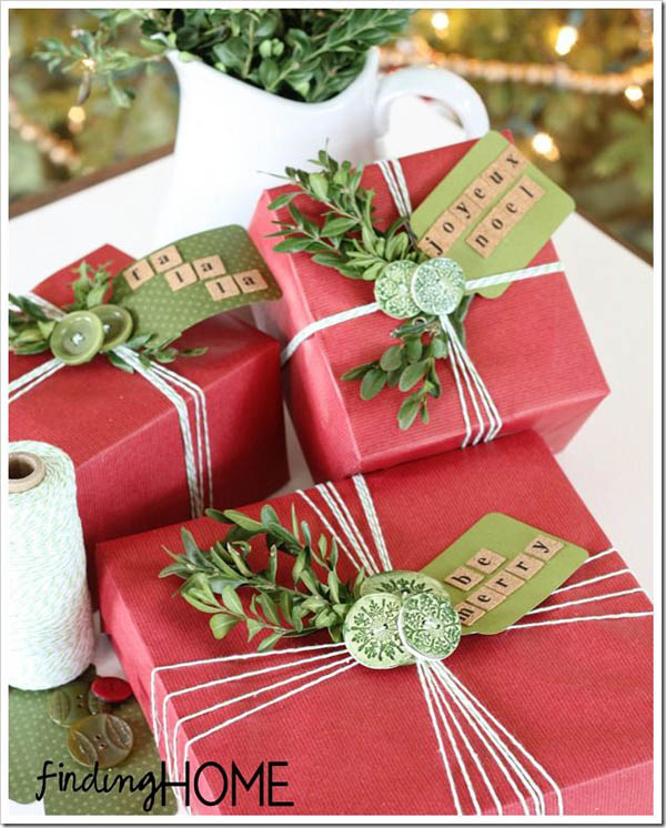 40 Most Creative Christmas Gift Wrapping Ideas - Design Swan