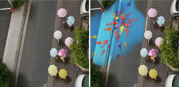 Delightful Water-Activated Street Murals in Seoul