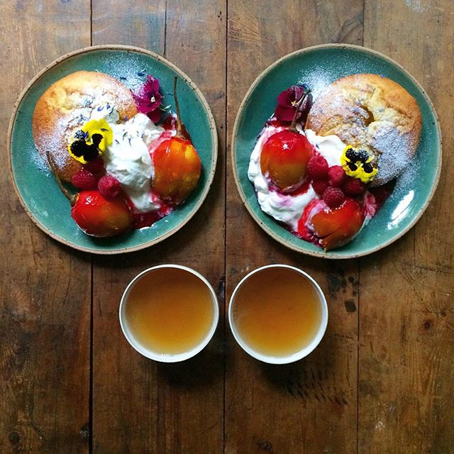 Probably the Pretties Symmetrical Breakfasts in the World