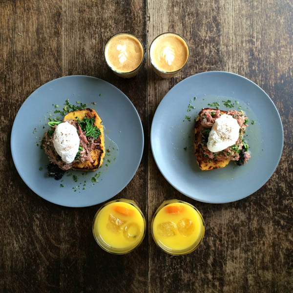 Probably the Pretties Symmetrical Breakfasts in the World